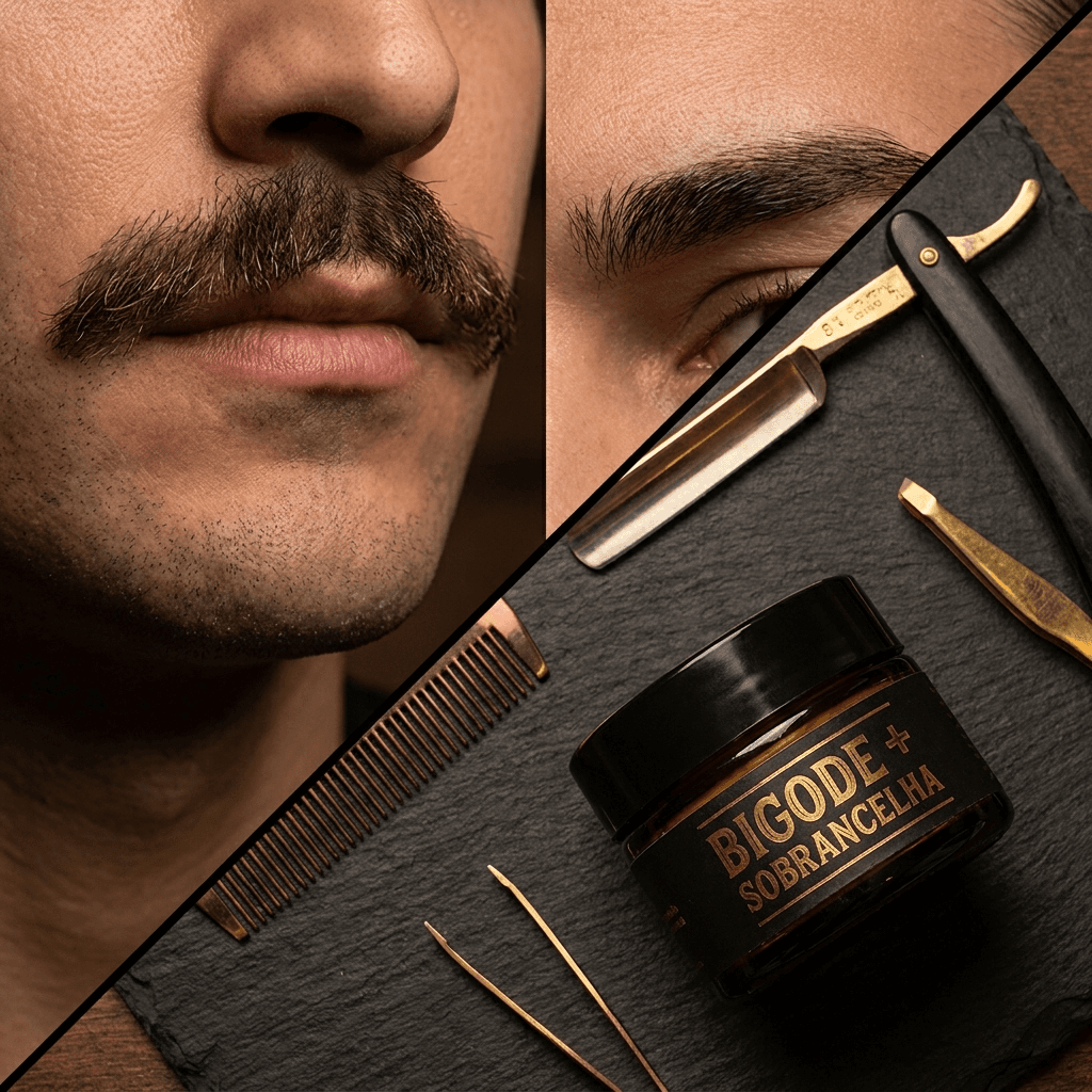 Bigode + Sobrancelha